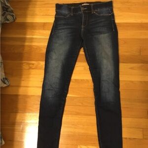 Juicy Couture Dark Blue Seamless Skinny Jeans